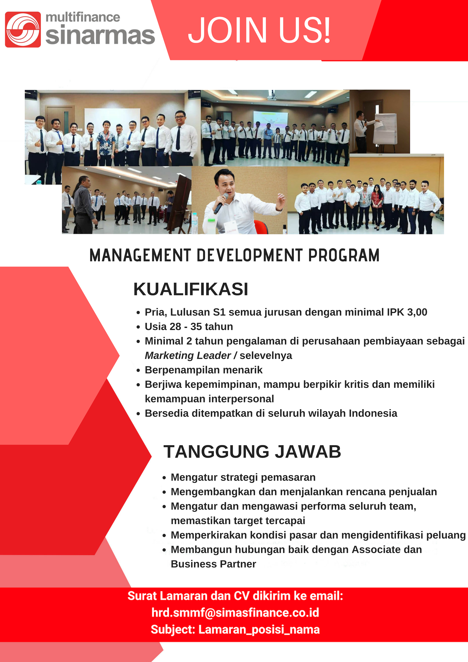 Career Sinarmas Multifinance